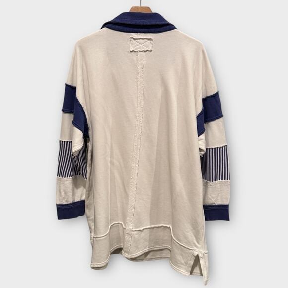 Free People x We The Free Clean Prep Polo Size Large - Picture 6 of 12